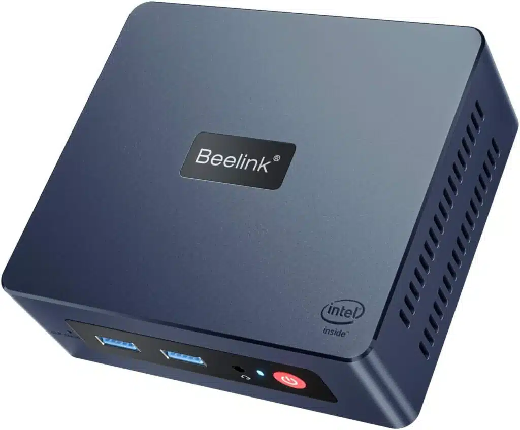 2023 Beelink SER5 Ryzen7 5560U Mini PC DDR4 32GB SSD 500GB NVME SSD Wifi6  Desk