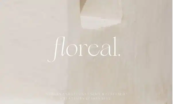 Floreal Serif Font- best serif fonts