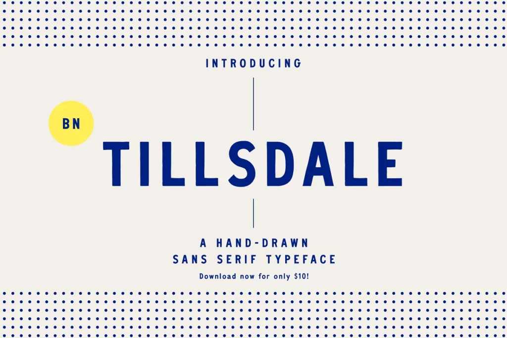 BN Tillsdale- Hand-drawn Font Family