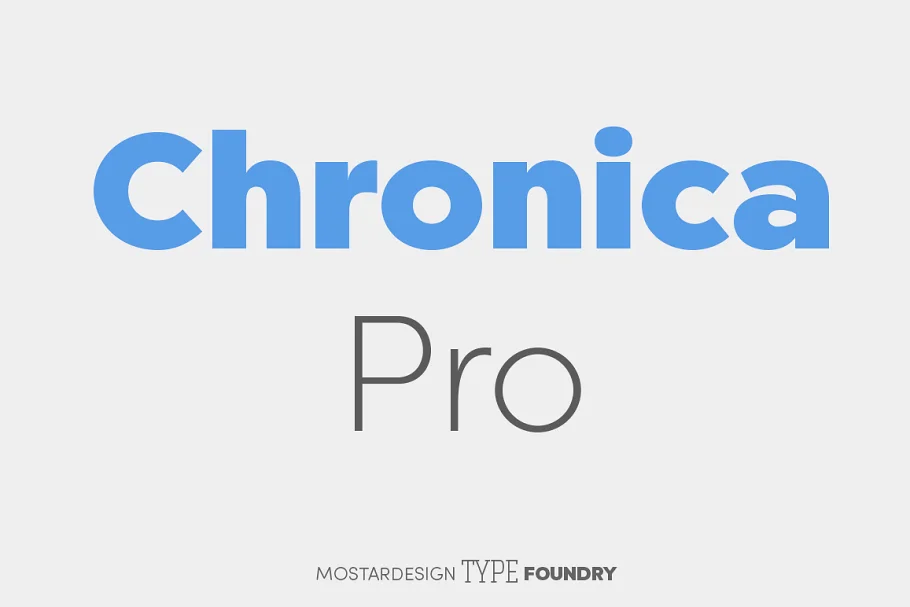 Chronica Pro Family (18 fonts)