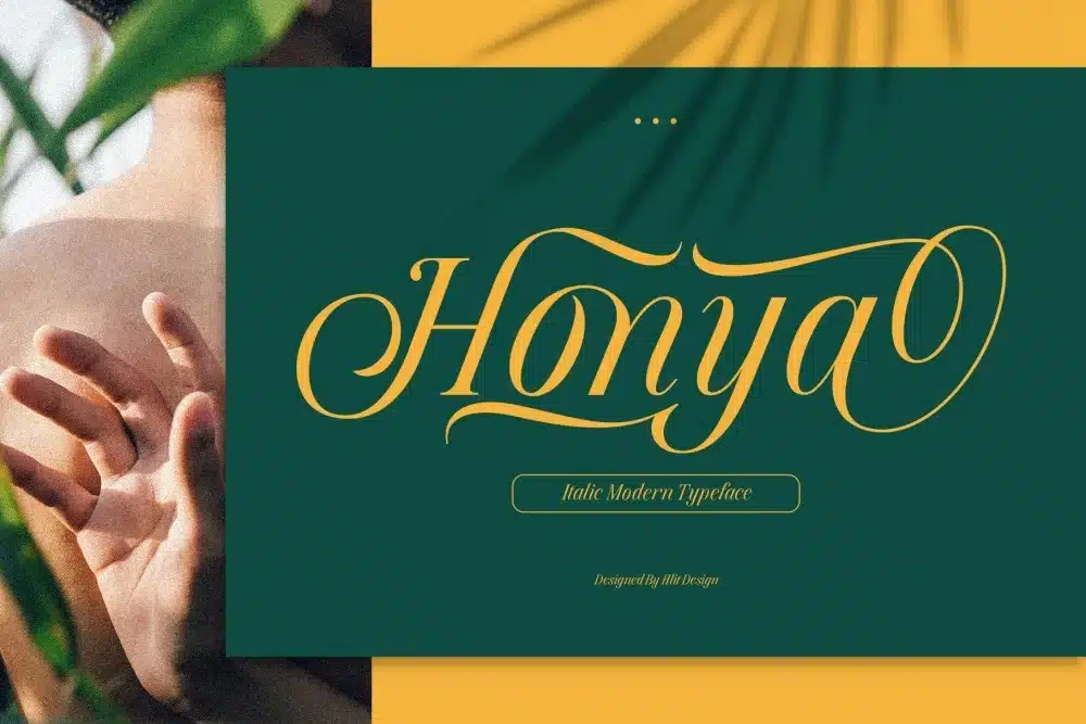 Honya Typeface