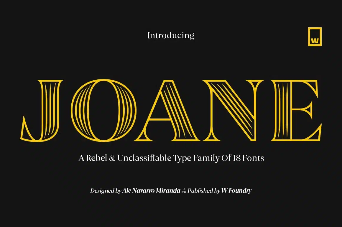 Joane Typeface