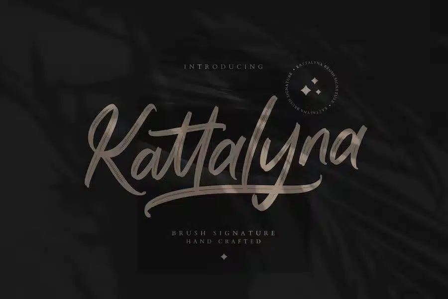 Kattalyna Brush Signature
