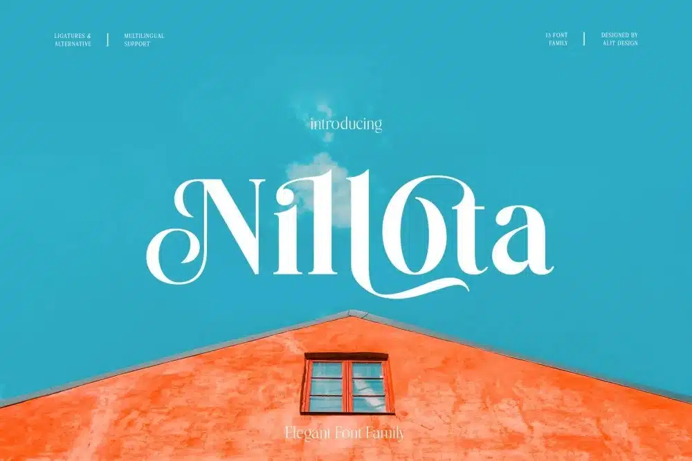 Nilota Typeface