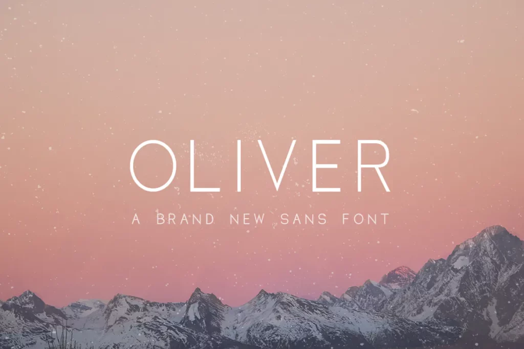 Oliver Sans Font