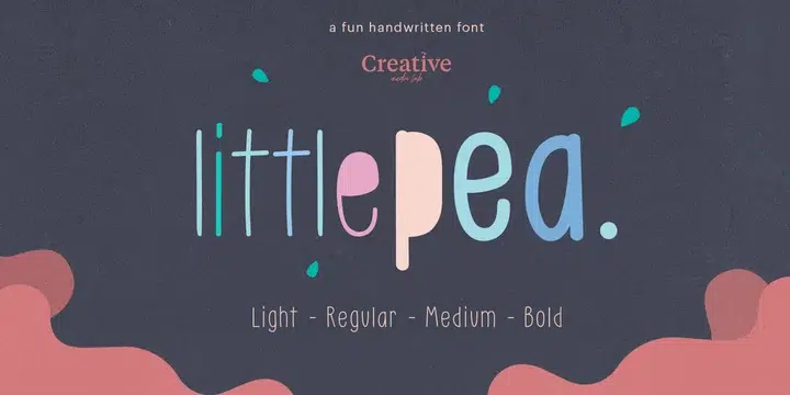 A light regular font for your project