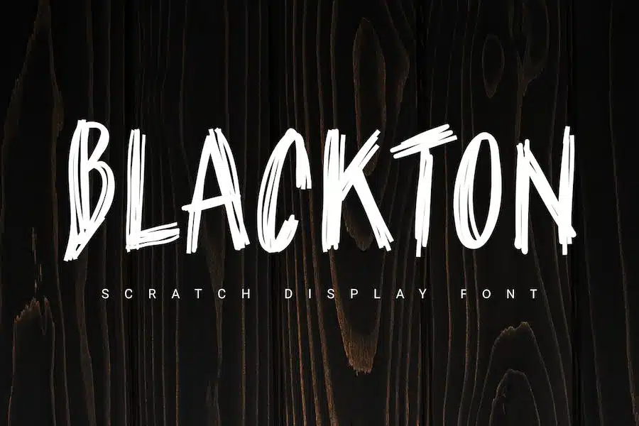 20+ Best Scratch Fonts for a Rough & Scratchy Look