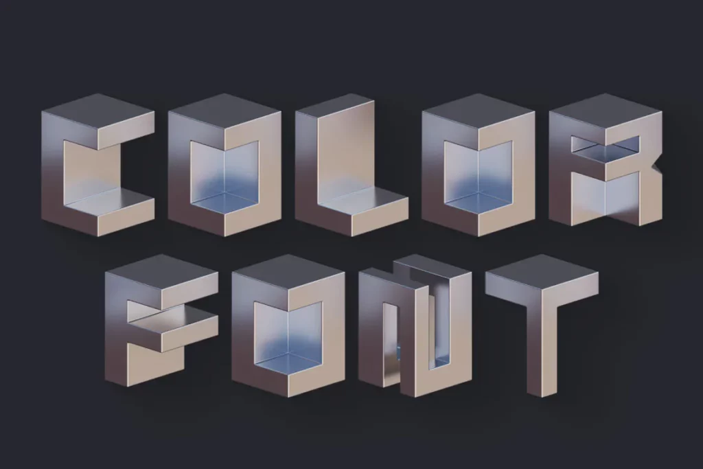 Squares - Color SVG Font