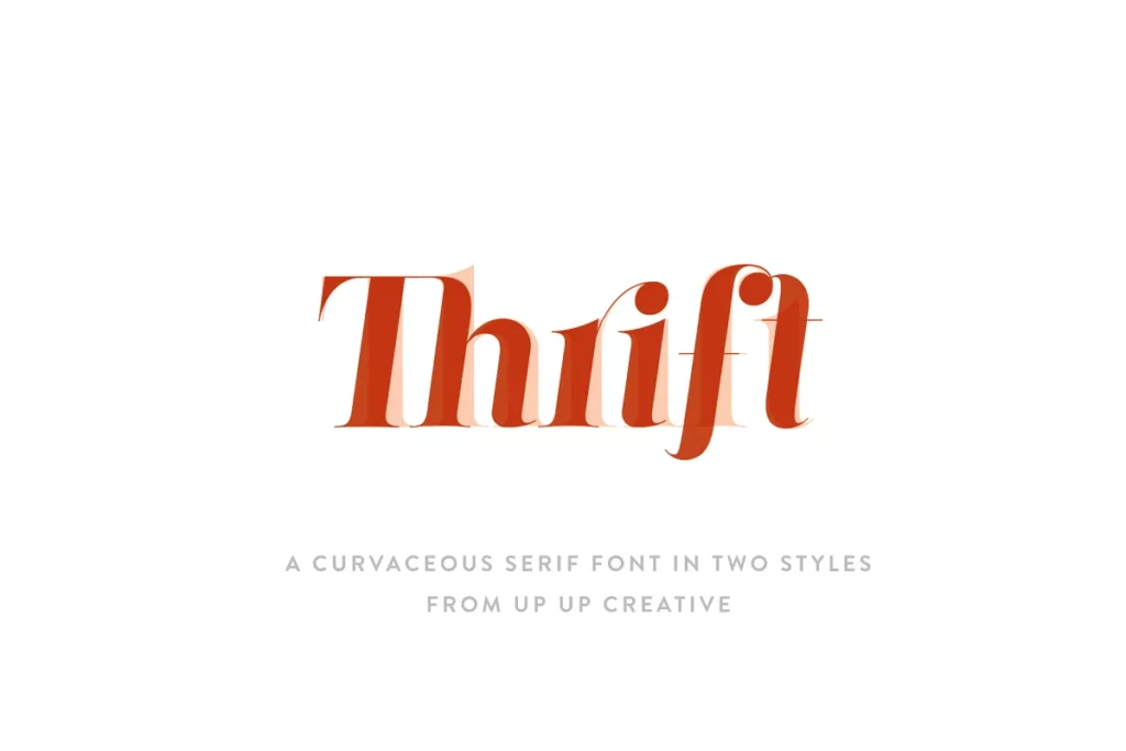 Thrift Serif- Regular + Italic