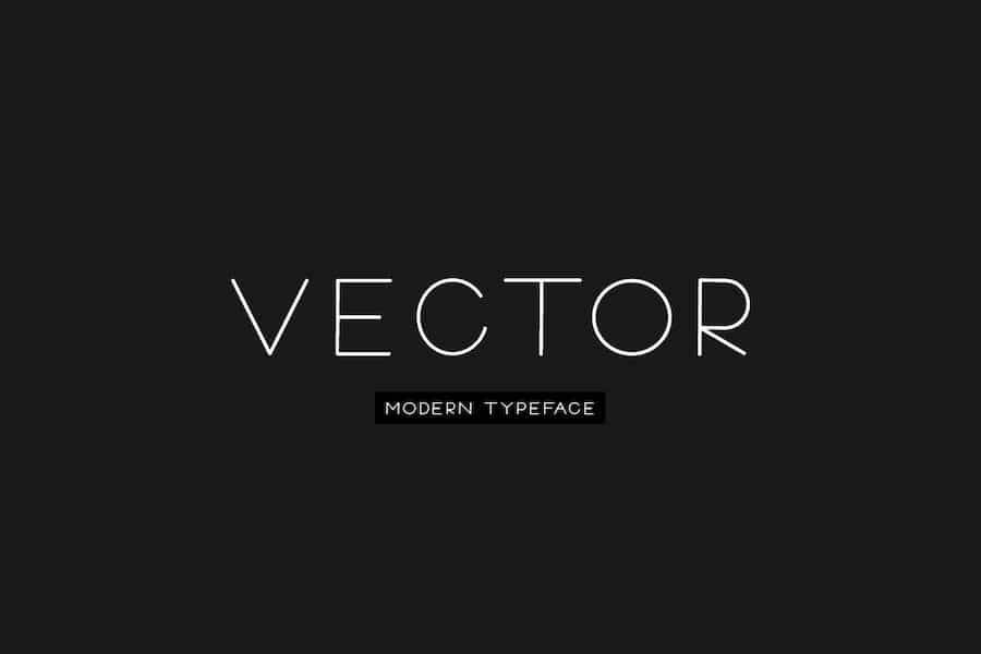 A modern font for your next projects