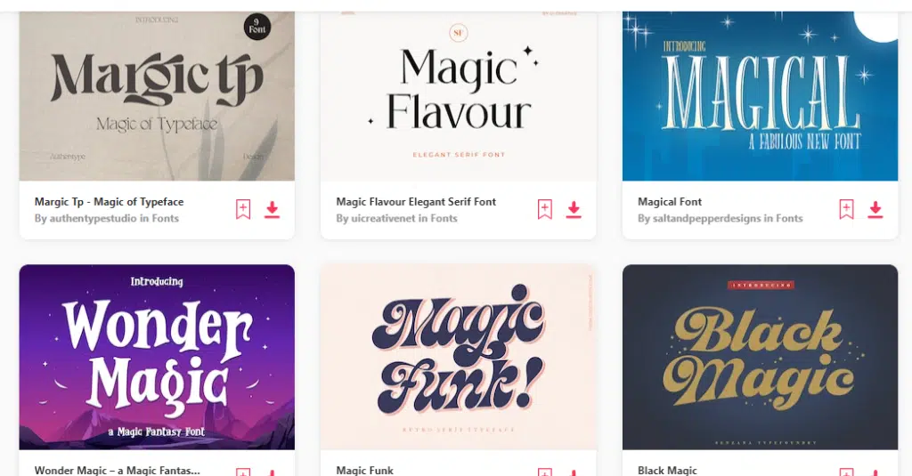 25+ Best Magic Fonts for Magical Designs