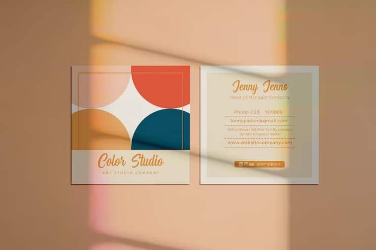 Studio Design Business Card