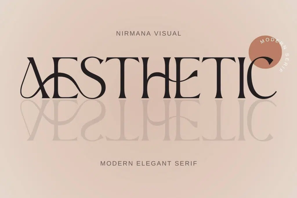 Aesthetic - Modern Display Serif