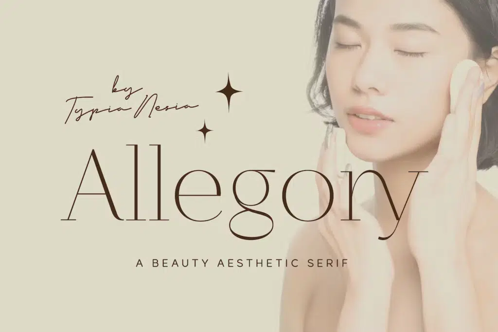 Allegory - Beauty Aesthetic Feminine Serif Font