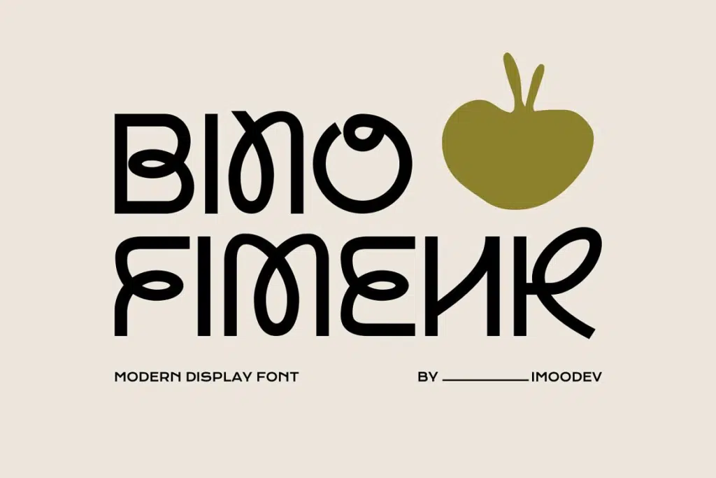 Bino Fimenk - Modern Typography Font