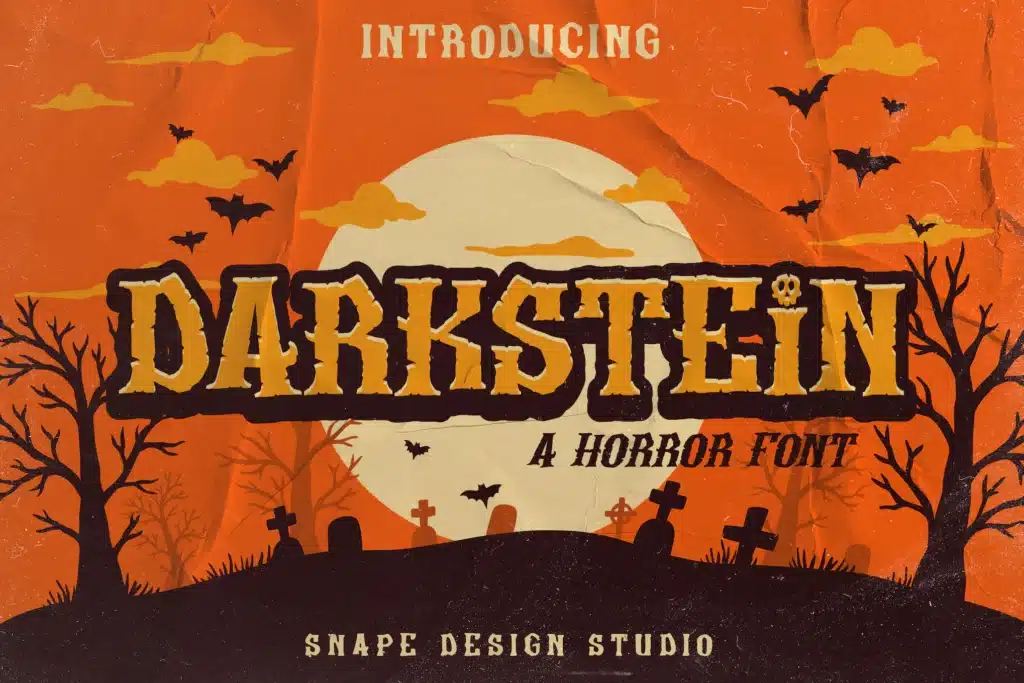 Darkstein - Horror Font