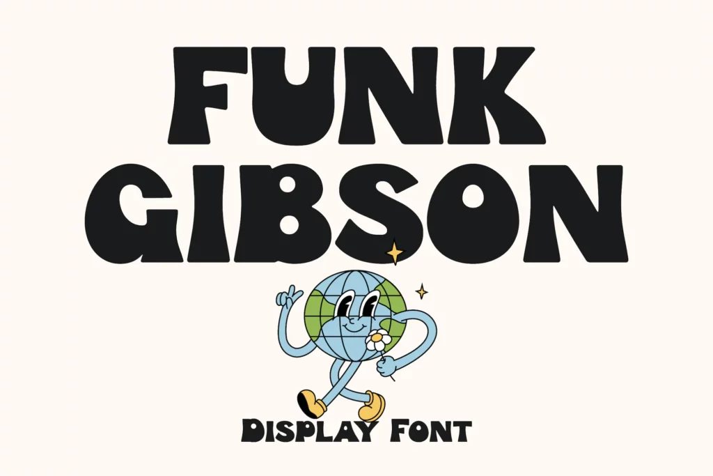Funk Gibson - Display Font