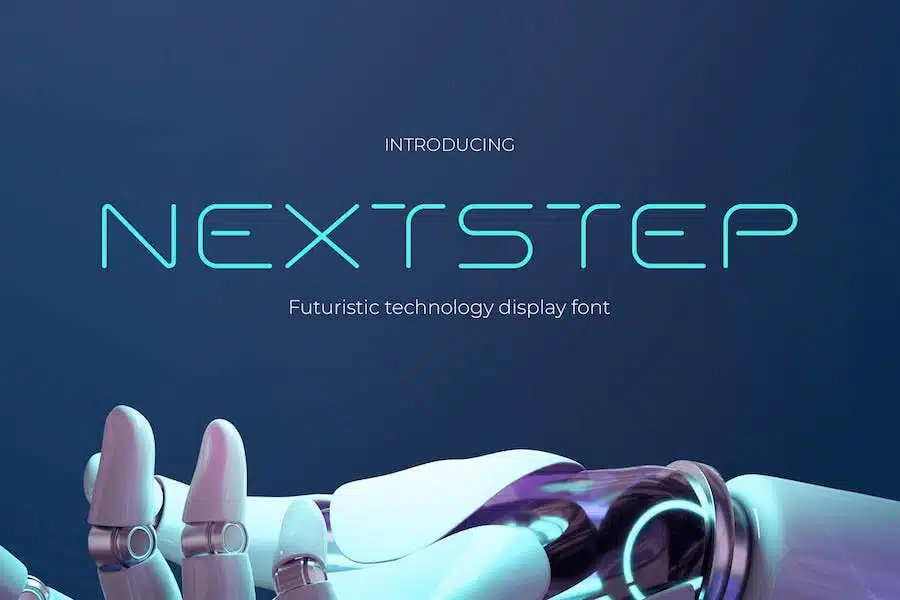 Best Robot Fonts - A robotic feel and touch font