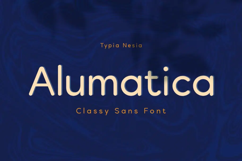 Alumatica - Rounded Sans