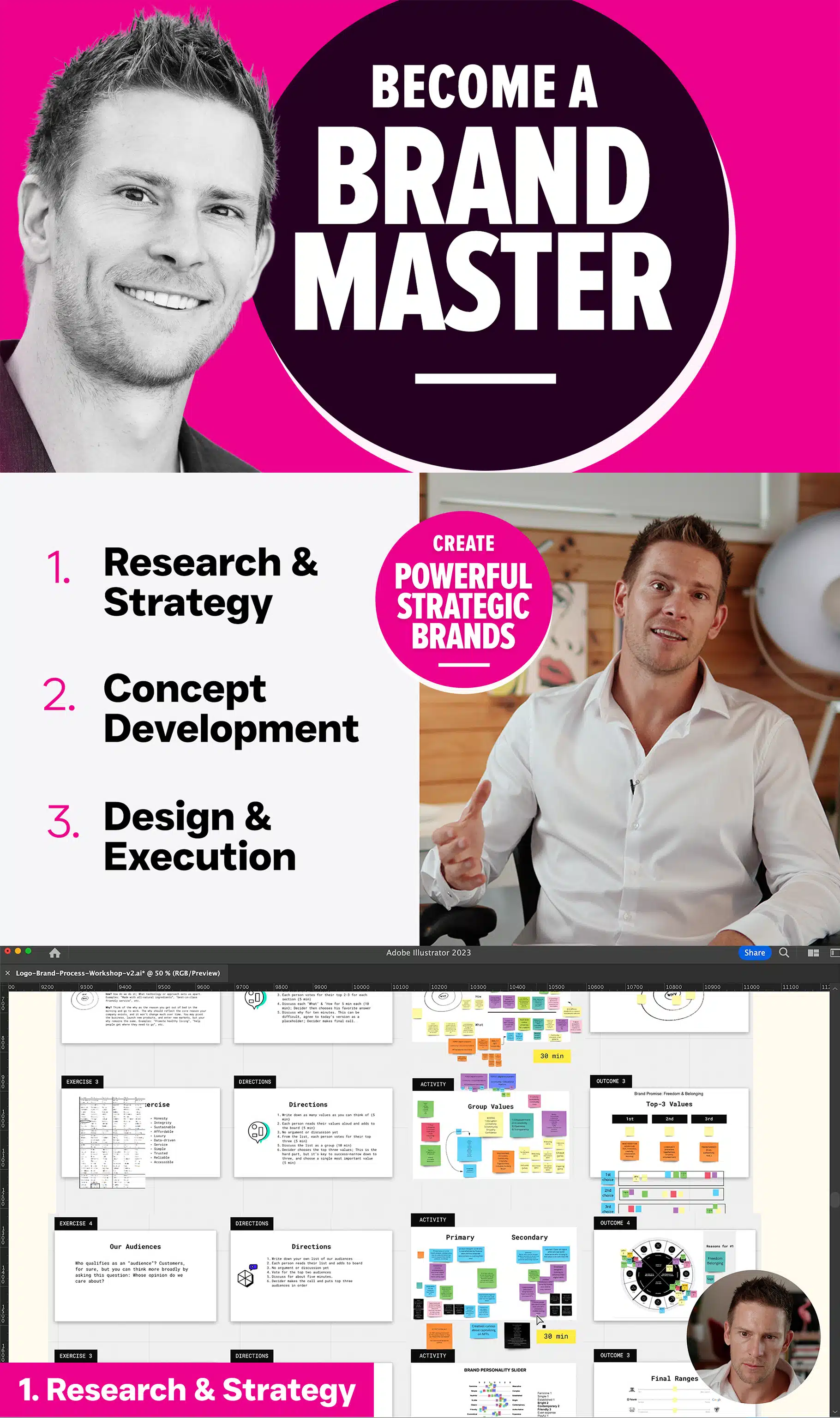 Branding Course by Jacob Cass: Become a Brand Master