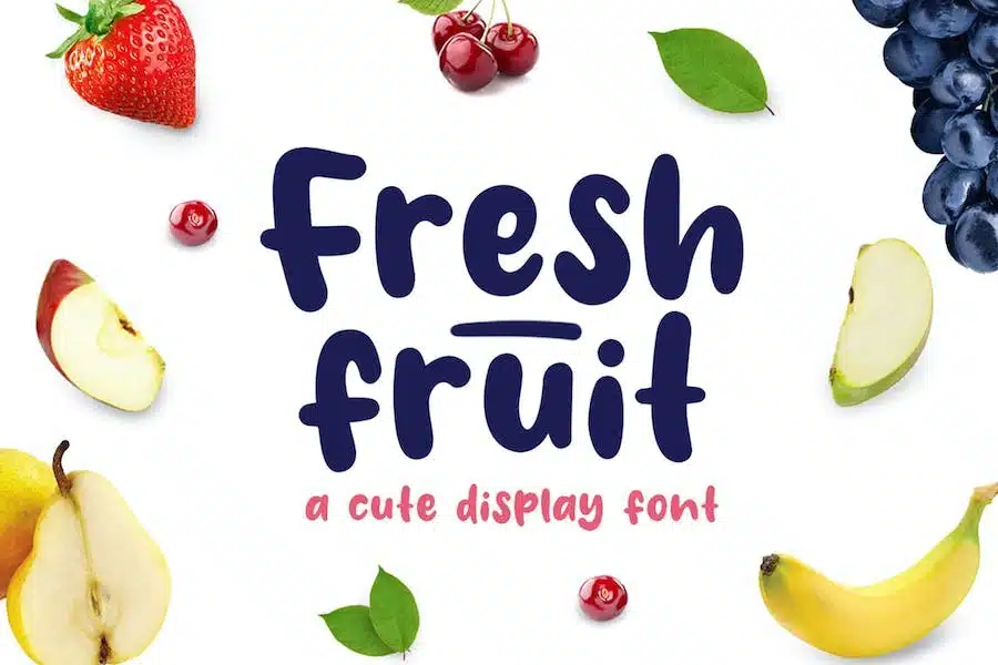 Fresh Fruity fonts