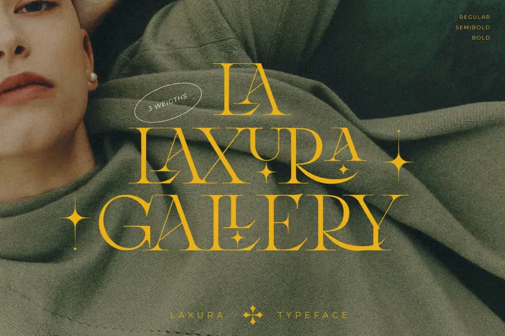 Laxura - Majestic Typeface