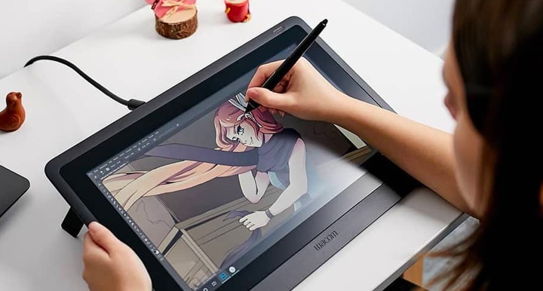 Wacom Sketchpad Pro Graphic Pen Drawing Tablet Similar Intuous Pro Genuine  Leather, Software Included, Compatible with Windows, Mac OS, AppleiOS