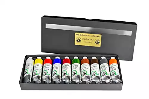 Drawdart 47 Pack Acrylic Paint Set, 36 Colors Art Painting Supplies for  Canvas Wood Fabric Ceramic Crafts, Non Toxic & Rich Pigments for Artists 