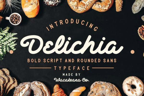A bold and rounded sans font for your designing needs - Bakery font