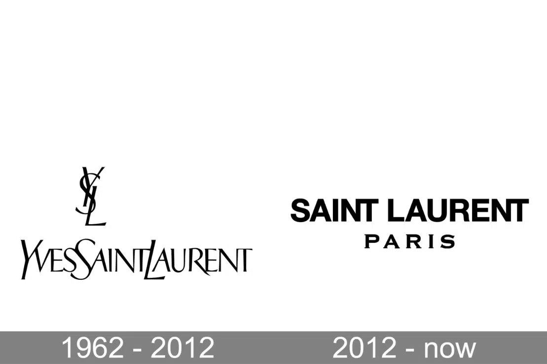 Yves Saint Laurent Logo (Best Luxury Brand Logo)