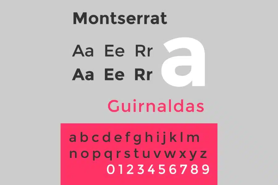 Fonts Similar To Montserrat