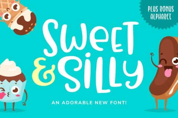 An adorable new font