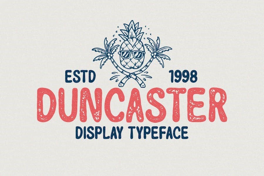 A modern display typeface 