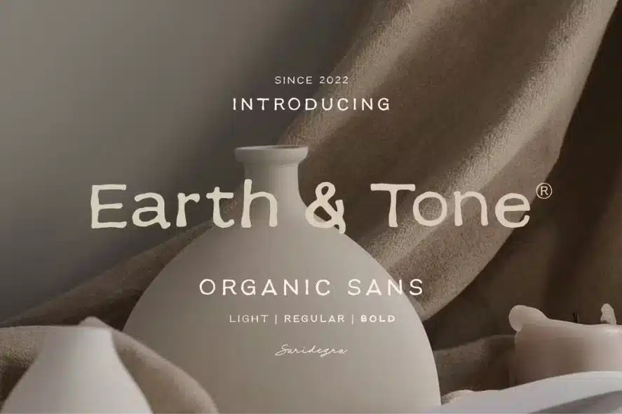 Earth Tone Organic Font