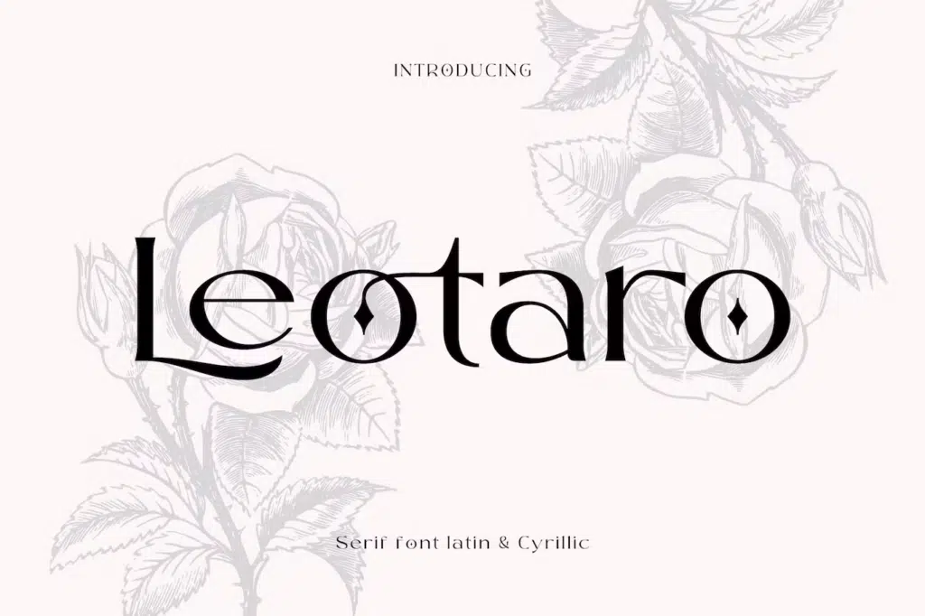 Leotaro - Serif Latin and Cyrillic