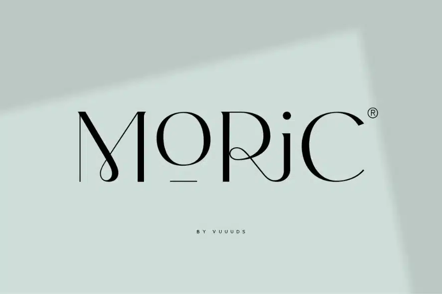 Moric - Best Brutalist Fonts