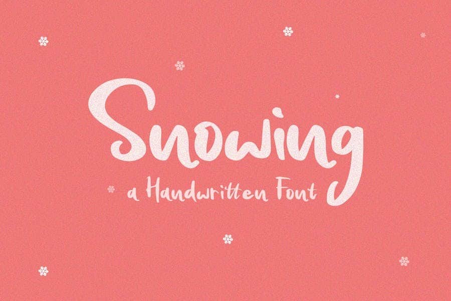 A handwritten and simple font for your next project