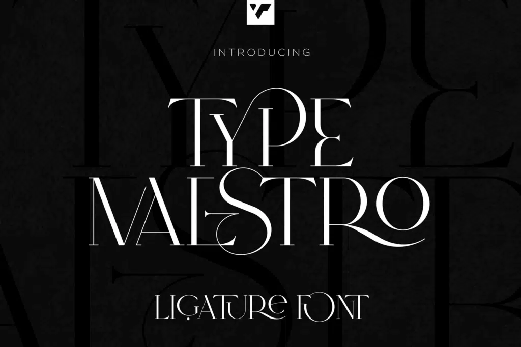 Type Maestro – Ligature Serif Font