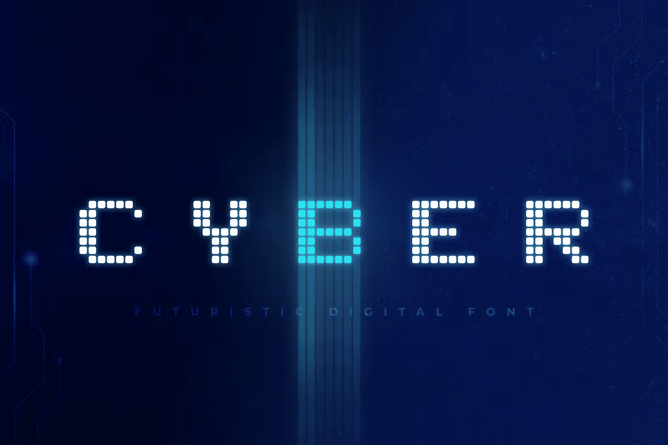 Cyber- Technology Font