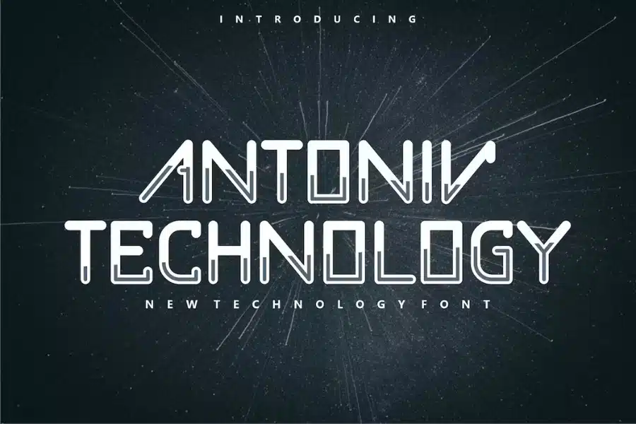 Antoniv Engineering Font
