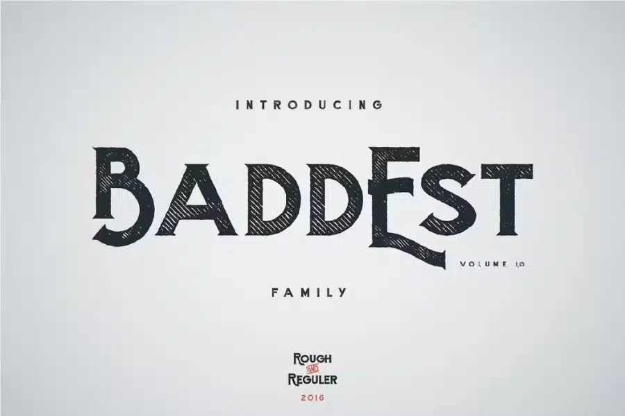 Baddest Quote Font