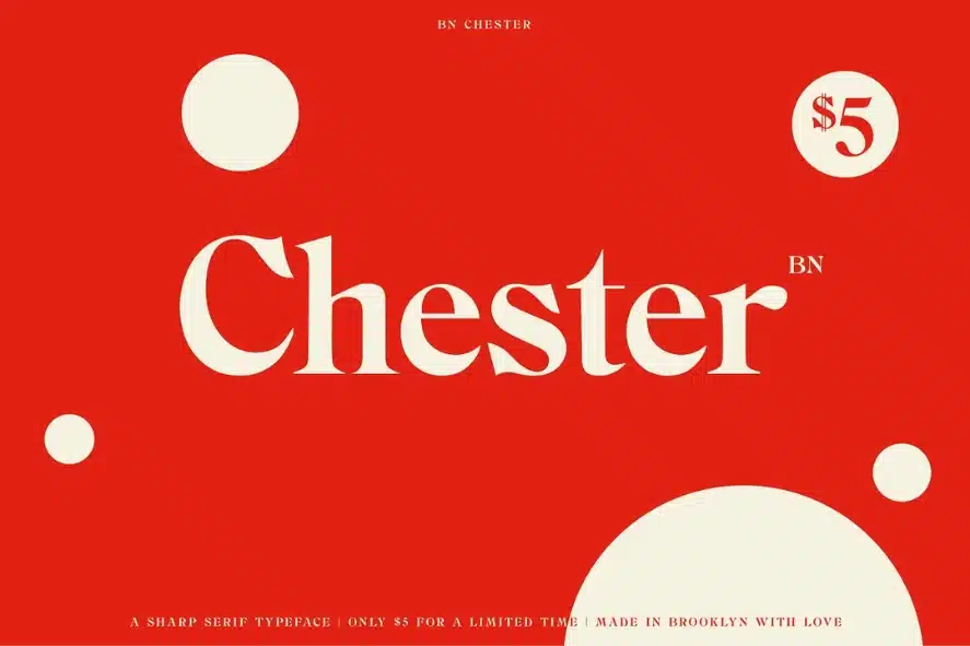 BN. Chester - Best Swiss Font