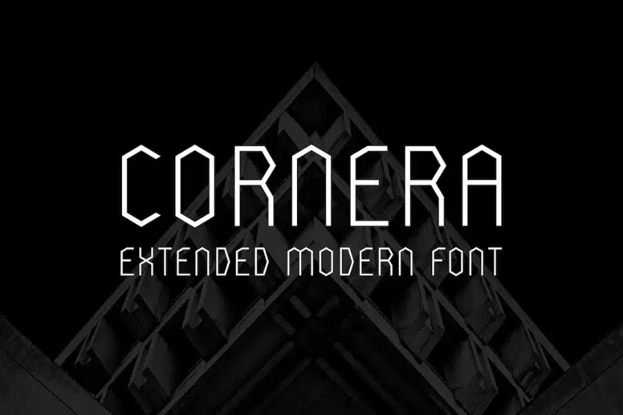 Cornera Sharp Fonts