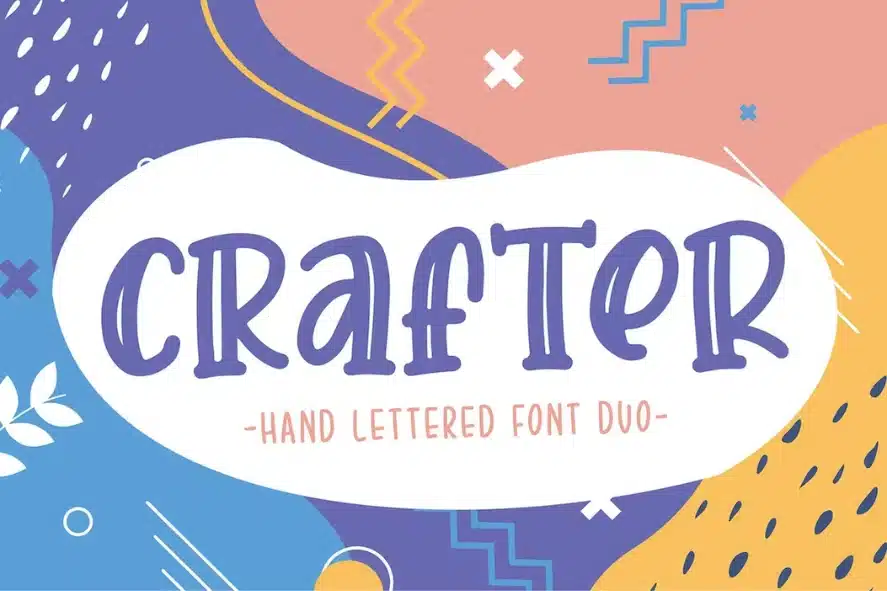 Crafter Origami Font