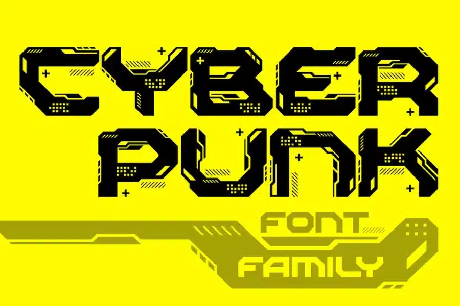 Cyberpunk Engineering Font
