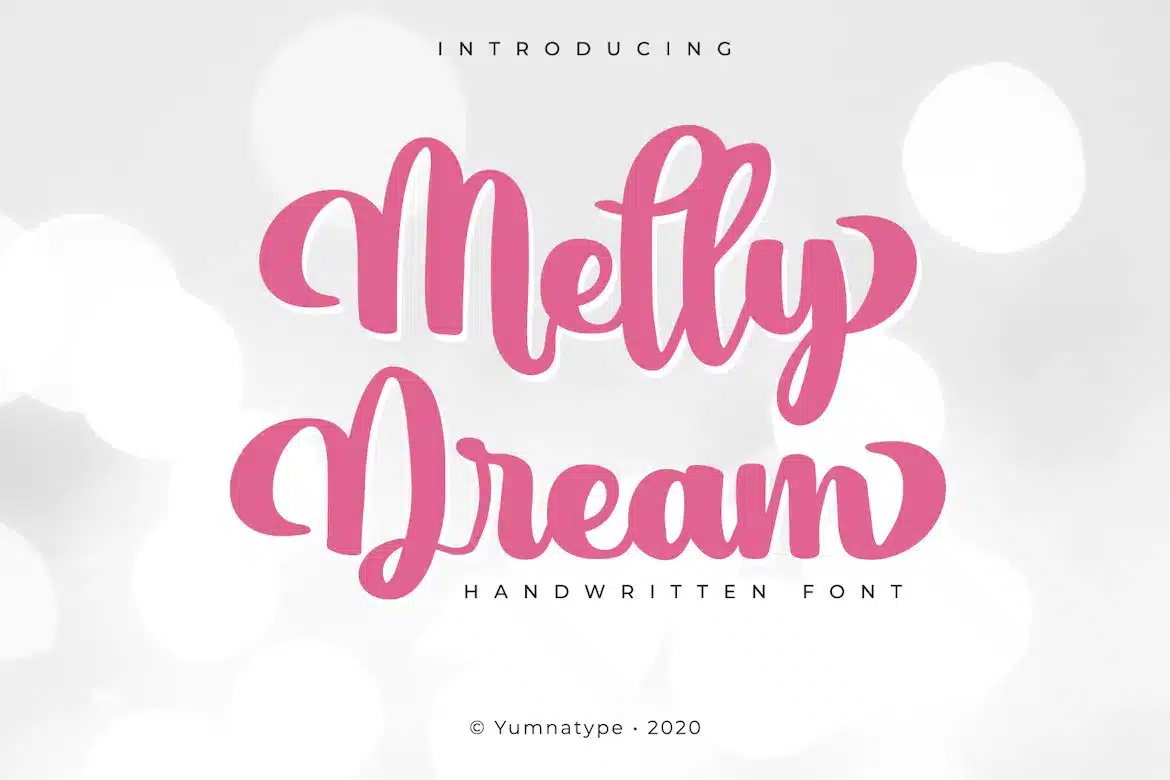A hand-written font for your needs 