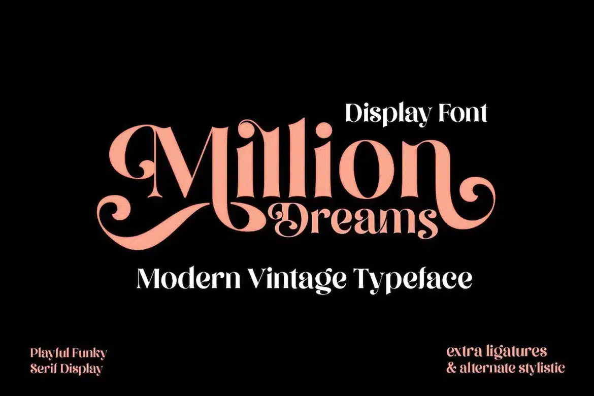 An elegant font for your designs 