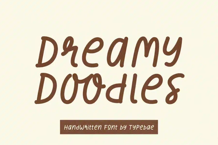 Dreamy Doodles Quote Font