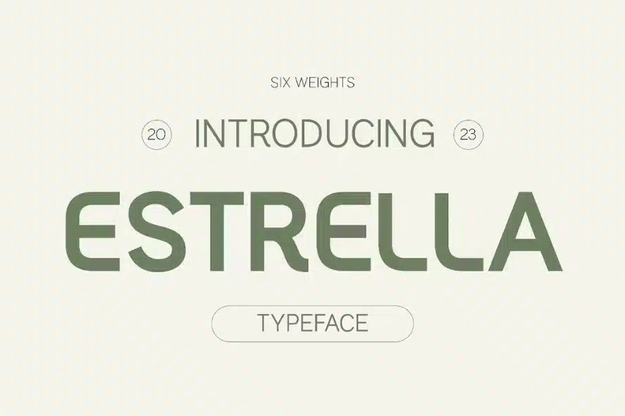 Estrella - Best Swiss Font
