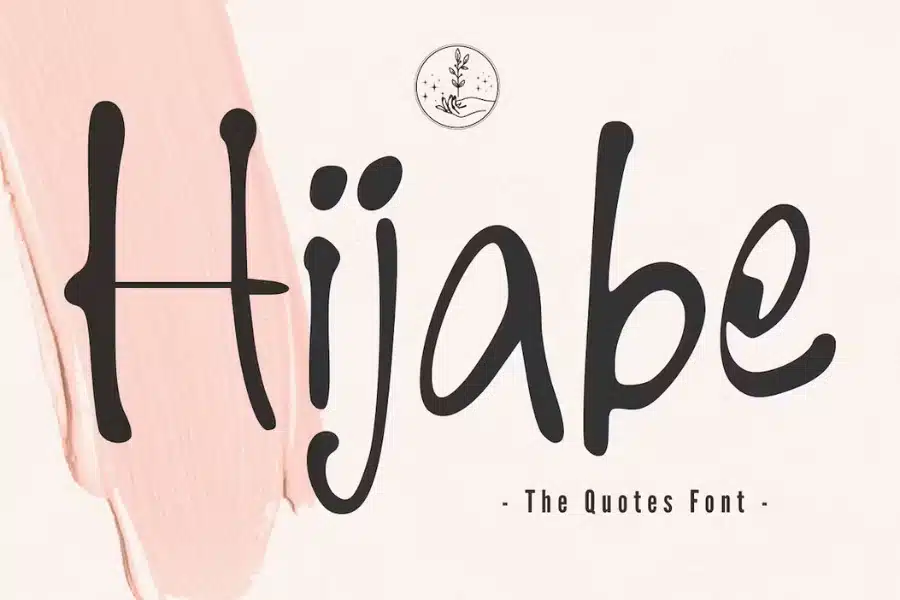 Hijabe Quote Font